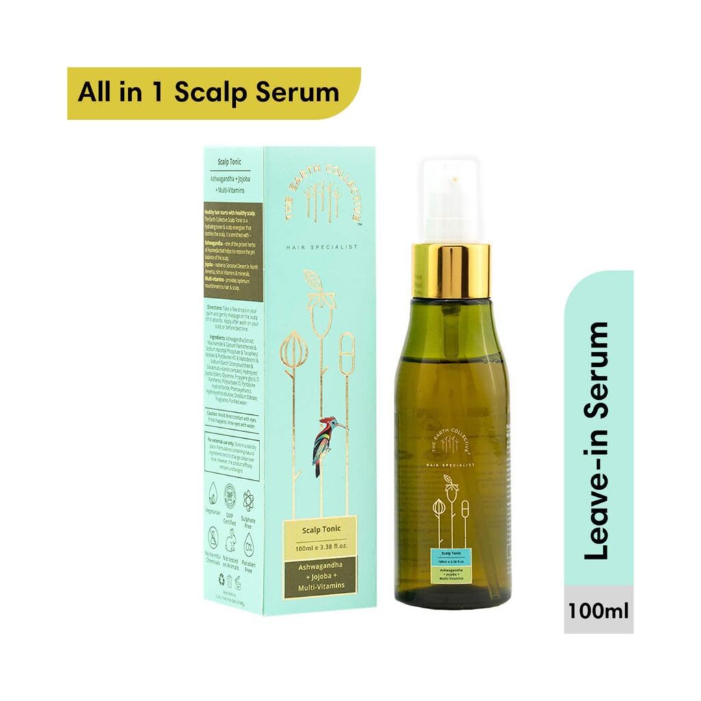 The Earth Collective Scalp Tonic Hair Serum (100 ml) - The Earth Collective