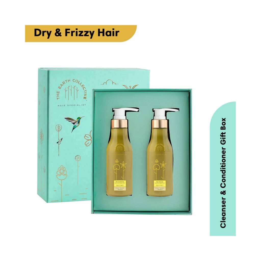 The Earth Collective The Moisture Blend Hair Cleanser & Hair Conditioner Gift Set (2 Pcs) - The Earth Collective