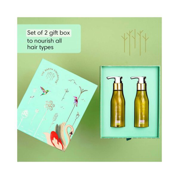 The Earth Collective The Nourishment Blend Hair Cleanser & Hair Conditioner Gift Set (2 Pcs) - The Earth Collective