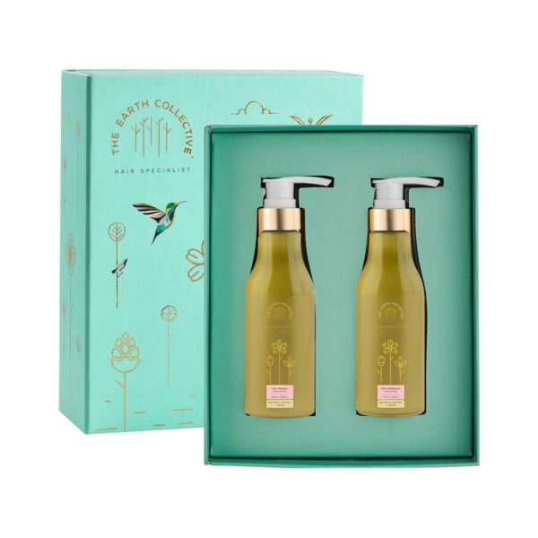 The Earth Collective The Nourishment Blend Hair Cleanser & Hair Conditioner Gift Set (2 Pcs) - The Earth Collective