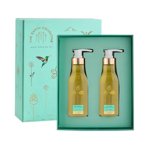 The Earth Collective The Volumizing Blend Hair Cleanser & Hair Conditioner Gift Set (2 Pcs) - The Earth Collective