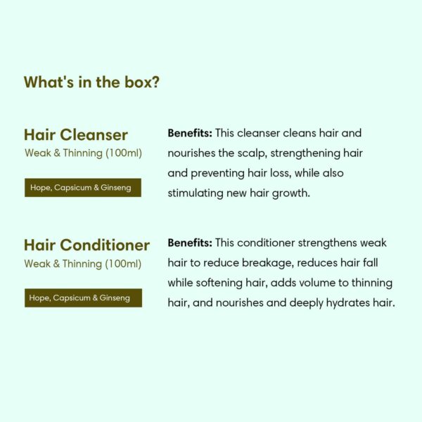 The Earth Collective The Volumizing Blend Hair Cleanser & Hair Conditioner Gift Set (2 Pcs) - The Earth Collective
