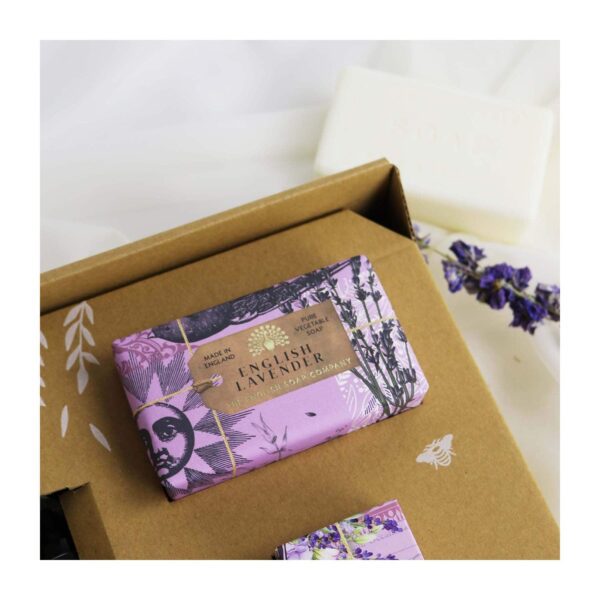 The English Soap Company - Anniversary English Lavender Hand & Body Gift Set (3 Pcs) - The English Soap Company
