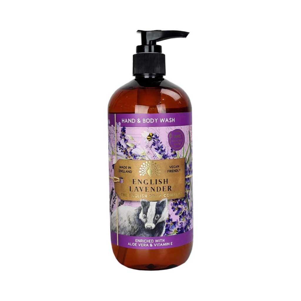 The English Soap Company Anniversary English Lavender Hand & Body Wash (500ml) - The English Soap Company