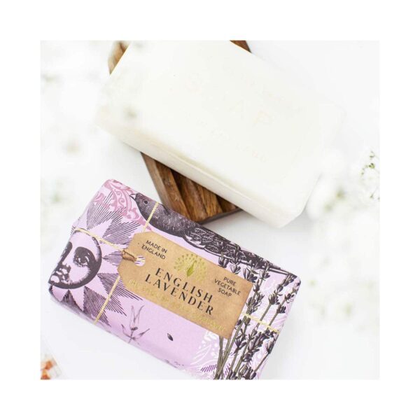 The English Soap Company Anniversary English Lavender Soap (190g) - The English Soap Company