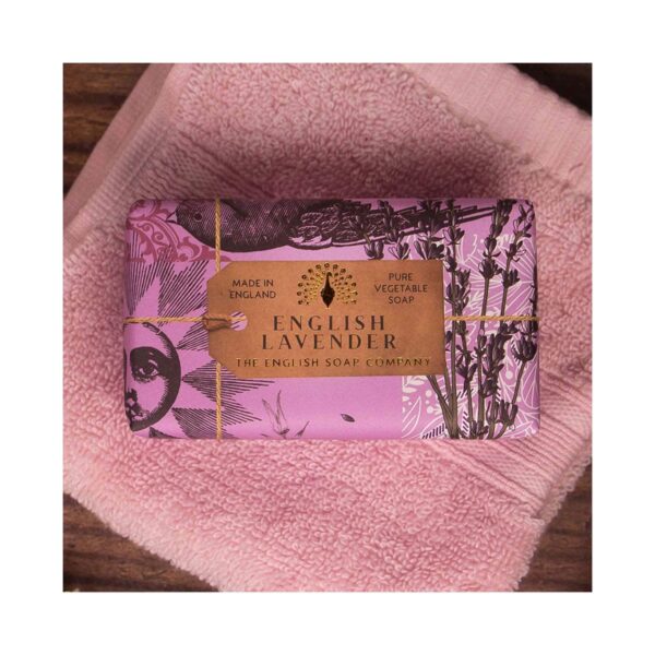 The English Soap Company Anniversary English Lavender Soap (190g) - The English Soap Company