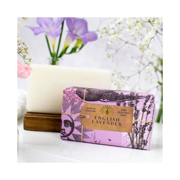 The English Soap Company Anniversary English Lavender Soap (190g) - The English Soap Company