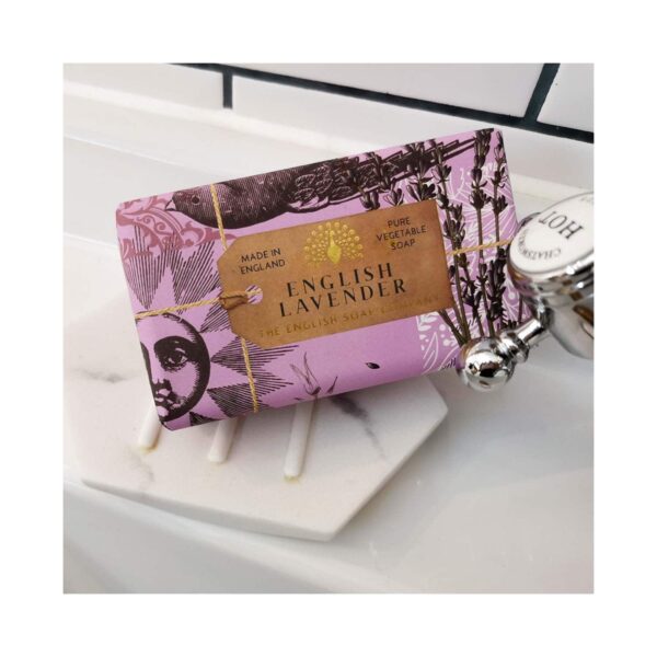 The English Soap Company Anniversary English Lavender Soap (190g) - The English Soap Company