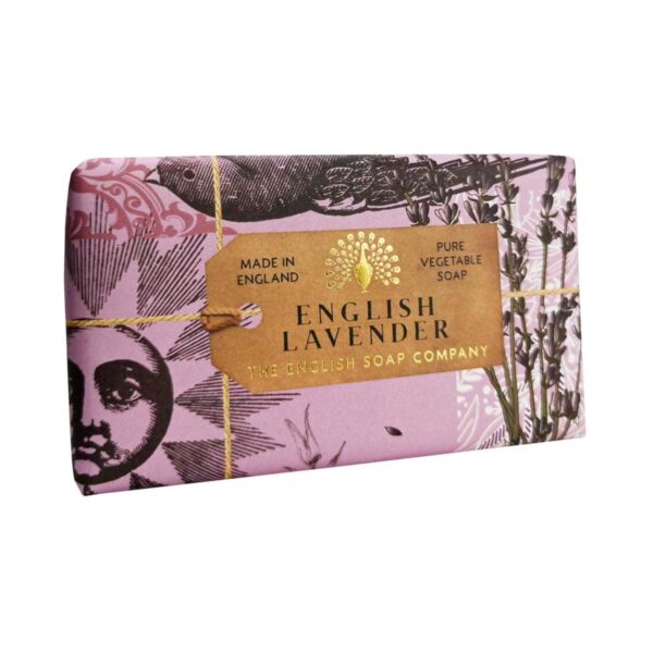 The English Soap Company Anniversary English Lavender Soap (190g) - The English Soap Company
