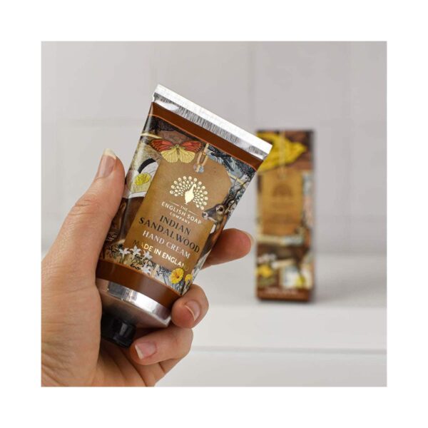 The English Soap Company Anniversary Indian Sandalwood Hand Cream (75ml) - The English Soap Company
