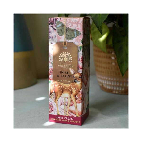 The English Soap Company Anniversary Rose & Peony Hand Cream (75ml) - The English Soap Company