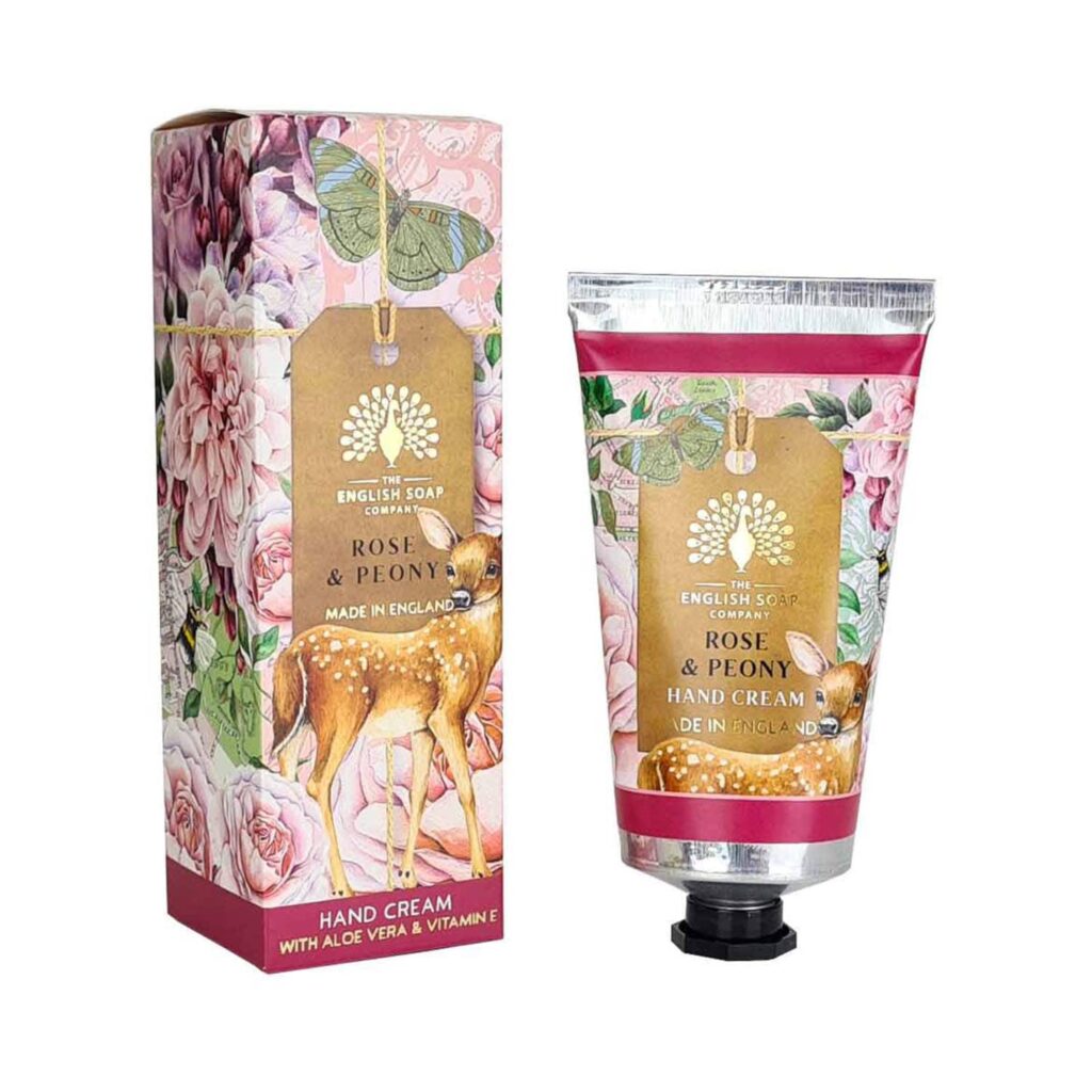 The English Soap Company Anniversary Rose & Peony Hand Cream (75ml) - The English Soap Company