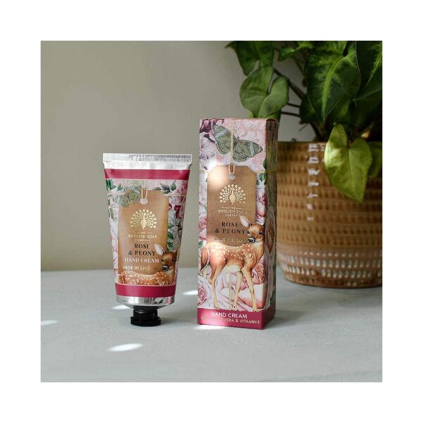 The English Soap Company Anniversary Rose & Peony Hand Cream (75ml) - The English Soap Company
