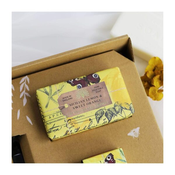 The English Soap Company - Anniversary Sicilian Lemon & Sweet Orange Hand & Body Gift Set (3 Pcs) - The English Soap Company