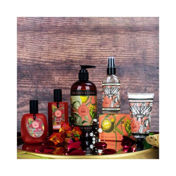 The English Soap Company Royal Botanic Gardens Kew Bergamot & Ginger Hand Wash (500ml) - The English Soap Company