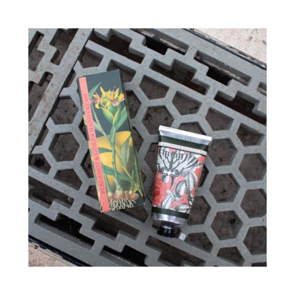 The English Soap Company Royal Botanic Gardens Kew Bergamot & Ginger Hand Cream (75ml) - The English Soap Company