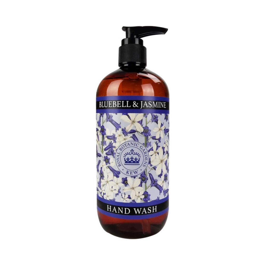 The English Soap Company Royal Botanic Gardens Kew Bluebell & Jasmine Hand Wash (500ml) - The English Soap Company