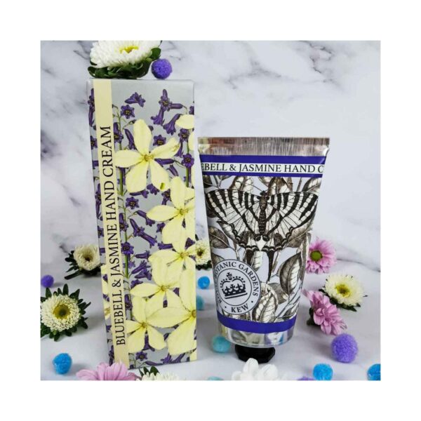 The English Soap Company Royal Botanic Gardens Kew Bluebell & Jasmine Hand Cream (75ml) - The English Soap Company