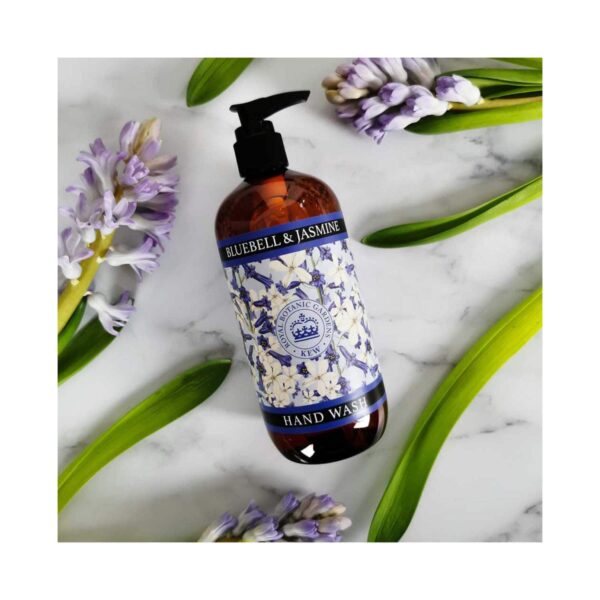The English Soap Company Royal Botanic Gardens Kew Bluebell & Jasmine Hand Wash (500ml) - The English Soap Company