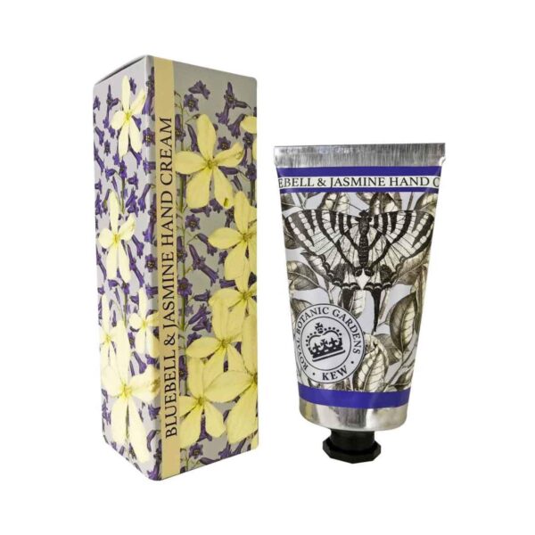 The English Soap Company Royal Botanic Gardens Kew Bluebell & Jasmine Hand Cream (75ml) - The English Soap Company