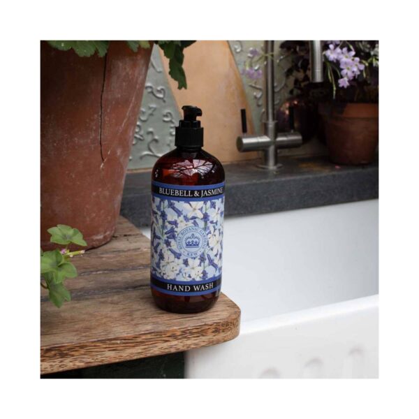 The English Soap Company Royal Botanic Gardens Kew Bluebell & Jasmine Hand Wash (500ml) - The English Soap Company