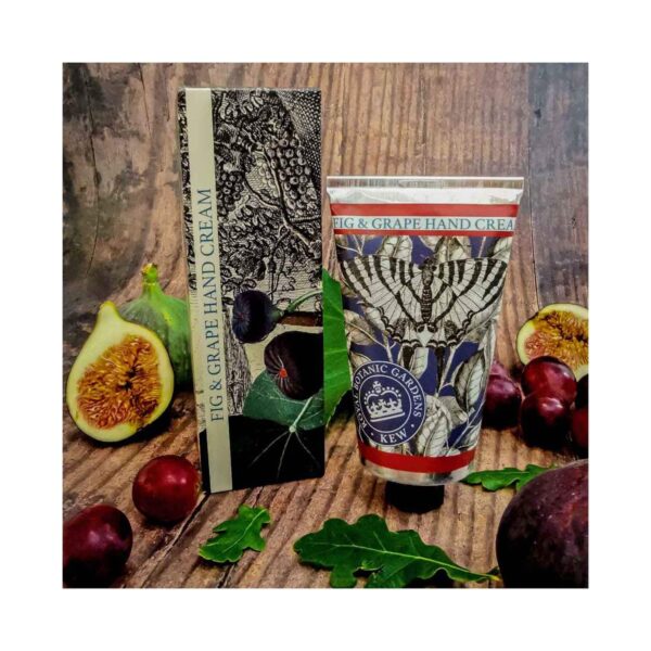 The English Soap Company Royal Botanic Gardens Kew Fig & Grape Hand Cream (75ml) - The English Soap Company