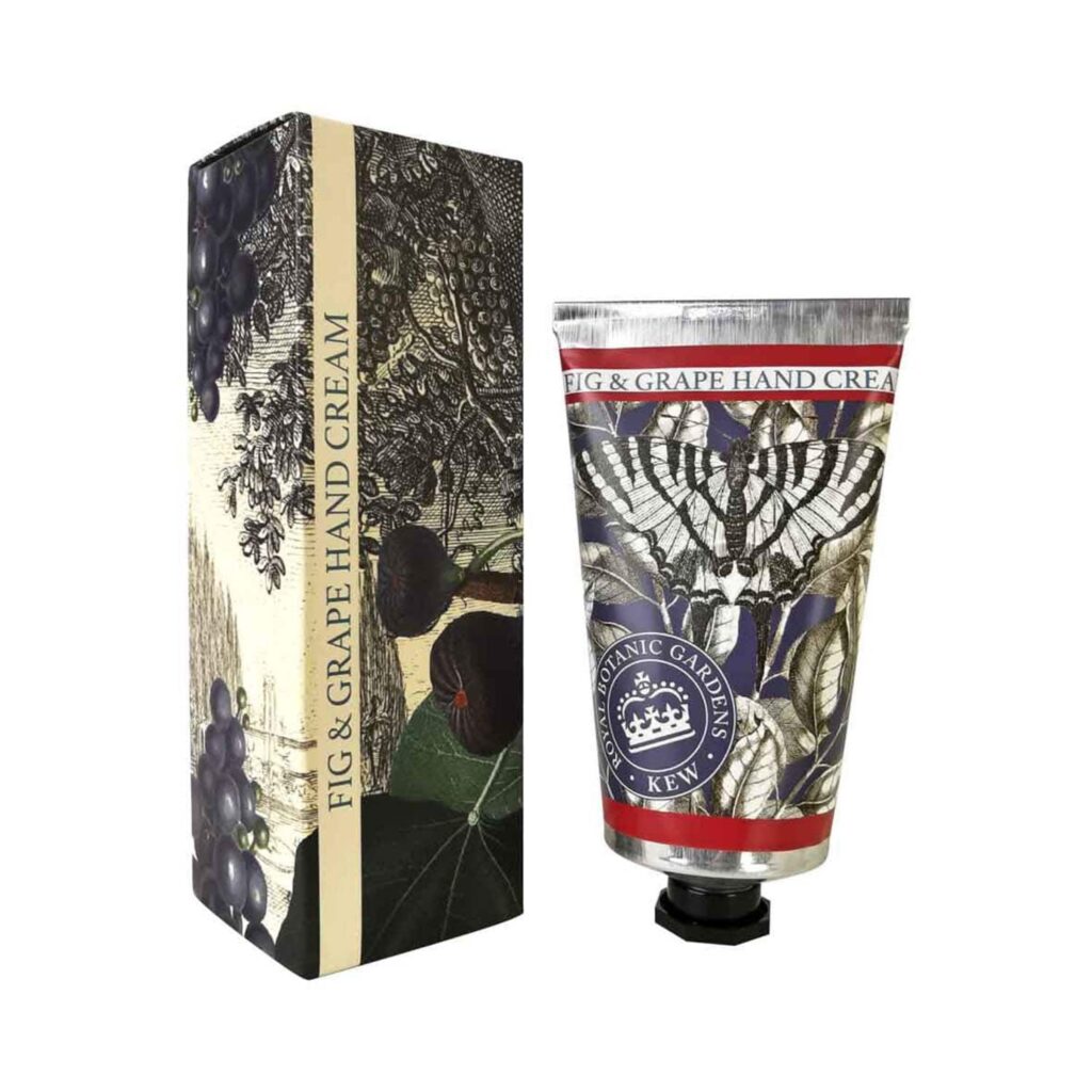 The English Soap Company Royal Botanic Gardens Kew Fig & Grape Hand Cream (75ml) - The English Soap Company