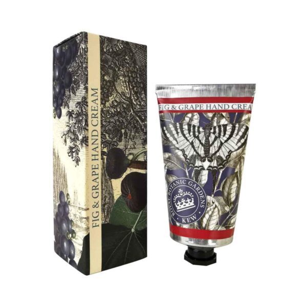 The English Soap Company Royal Botanic Gardens Kew Fig & Grape Hand Cream (75ml) - The English Soap Company