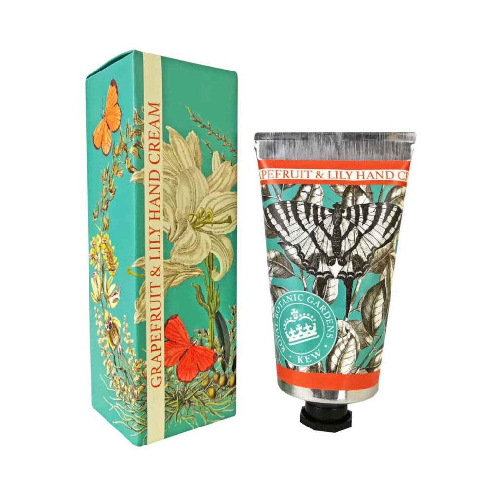 The English Soap Company Royal Botanic Gardens Kew Grapefruit & Lily Hand Cream (75ml) - The English Soap Company