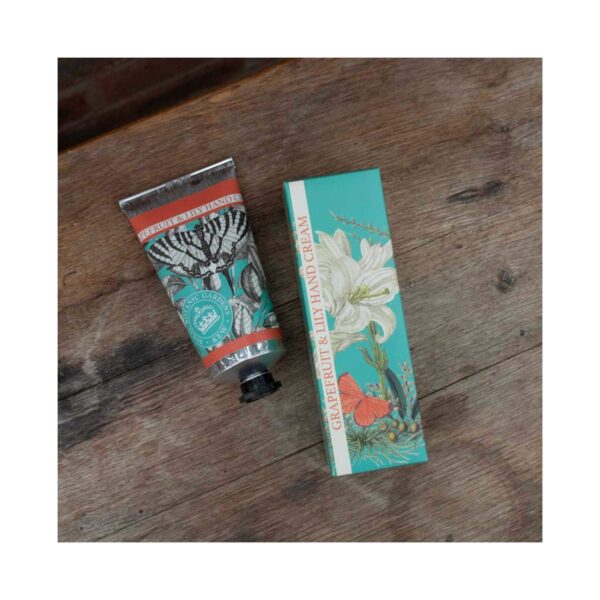 The English Soap Company Royal Botanic Gardens Kew Grapefruit & Lily Hand Cream (75ml) - The English Soap Company