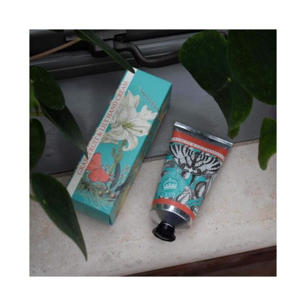 The English Soap Company Royal Botanic Gardens Kew Grapefruit & Lily Hand Cream (75ml) - The English Soap Company