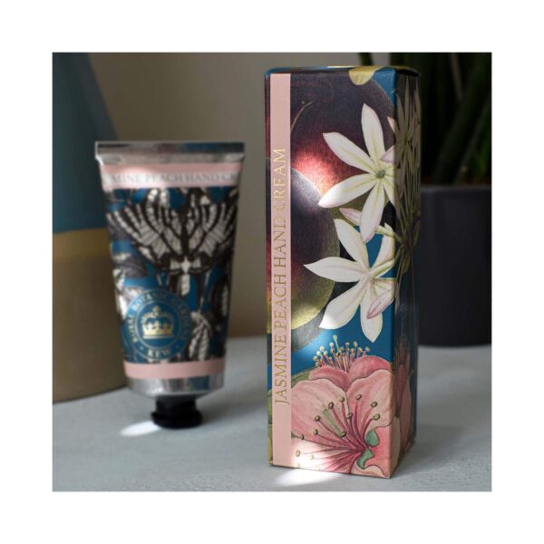 The English Soap Company Royal Botanic Gardens Kew Jasmine Peach Hand Cream (75ml) - The English Soap Company