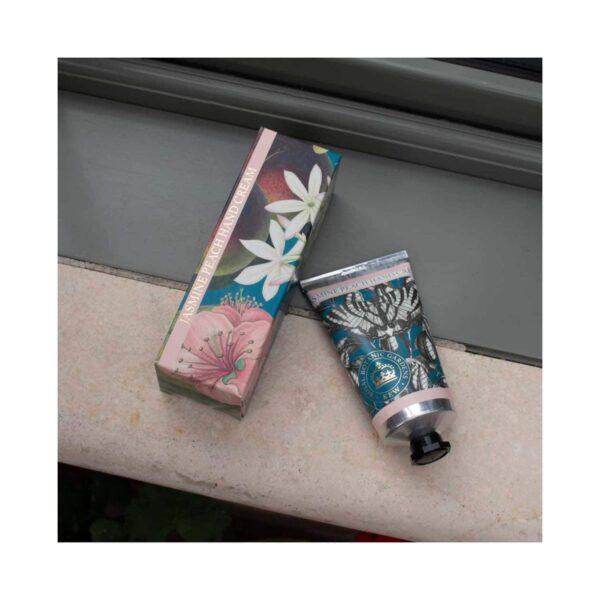The English Soap Company Royal Botanic Gardens Kew Jasmine Peach Hand Cream (75ml) - The English Soap Company