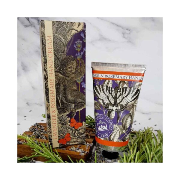 The English Soap Company Royal Botanic Gardens Kew Lavender & Rosemary Hand Cream (75ml) - The English Soap Company