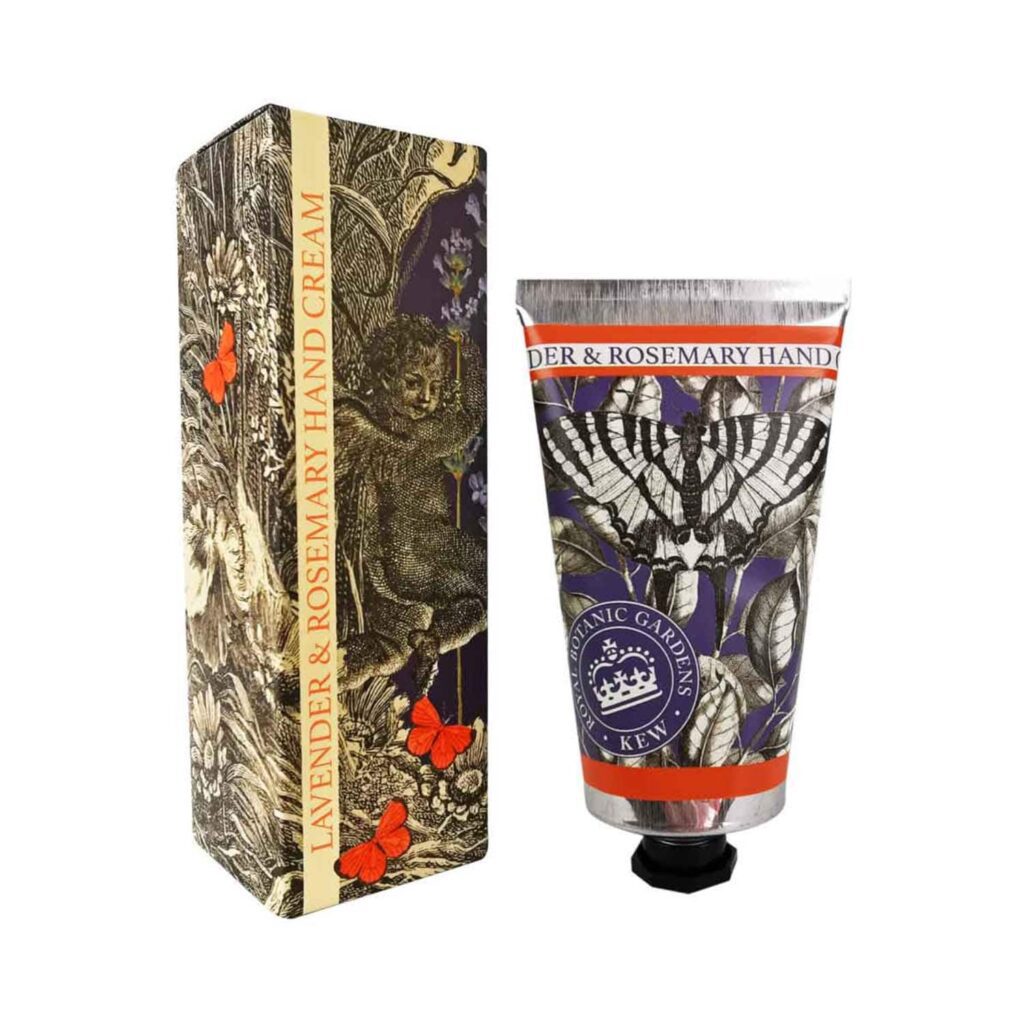 The English Soap Company Royal Botanic Gardens Kew Lavender & Rosemary Hand Cream (75ml) - The English Soap Company