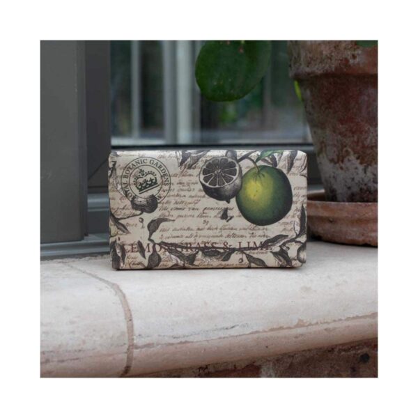 The English Soap Company Royal Botanic Gardens Kew Lemongrass & Lime Soap (240g) - The English Soap Company