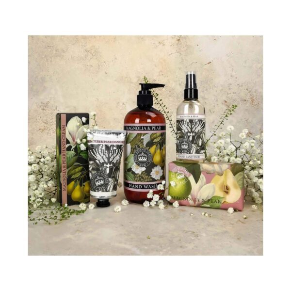 The English Soap Company Royal Botanic Gardens Kew Magnolia & Pear Soap (240g) - The English Soap Company