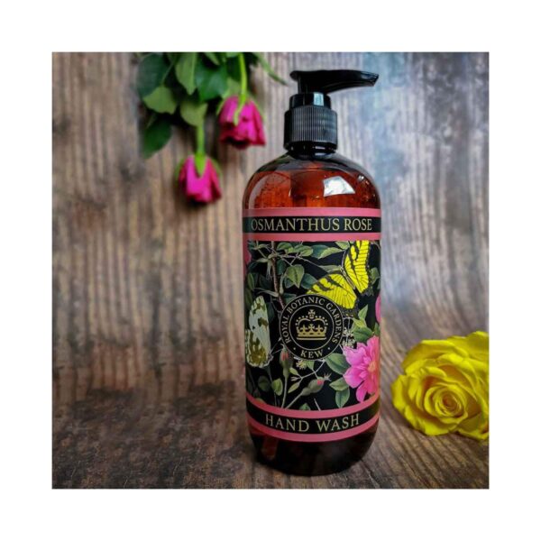 The English Soap Company Royal Botanic Gardens Kew Osmanthus Rose Hand Wash (500ml) - The English Soap Company