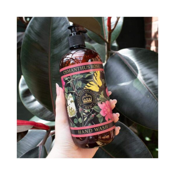 The English Soap Company Royal Botanic Gardens Kew Osmanthus Rose Hand Wash (500ml) - The English Soap Company