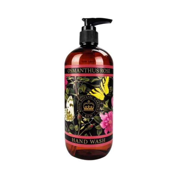 The English Soap Company Royal Botanic Gardens Kew Osmanthus Rose Hand Wash (500ml) - The English Soap Company