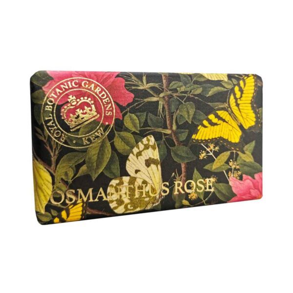 The English Soap Company Royal Botanic Gardens Kew Osmanthus Rose Soap (240g) - The English Soap Company