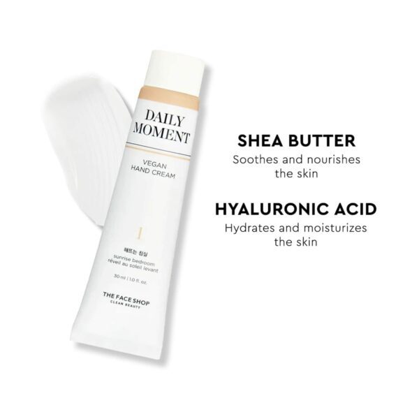 The Face Shop Daily Moment 01 Sunrise Bedroom Vegan Hand Cream (30ml) - The Face Shop