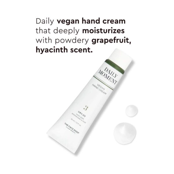 The Face Shop Daily Moment 03 Noon Park Vegan Hand Cream (30ml) - The Face Shop