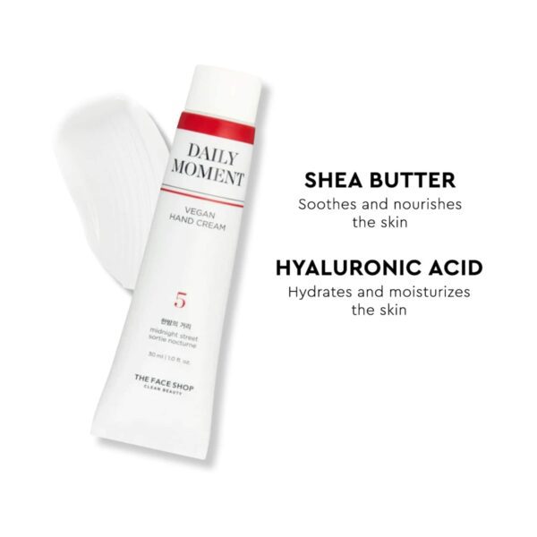 The Face Shop Daily Moment 05 Midnight Street Vegan Hand Cream (30ml) - The Face Shop