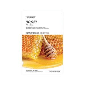 The Face Shop Real Nature Honey Face Sheet Mask (20g) - The Face Shop