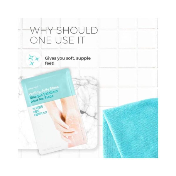 The Face Shop Smile Foot Peeling Jelly Mask (40ml) - The Face Shop