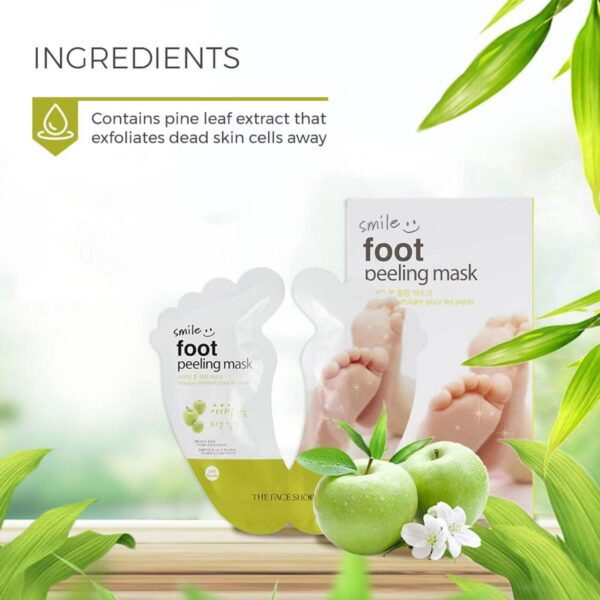 The Face Shop Smile Foot Peeling Mask (40 ml) - The Face Shop