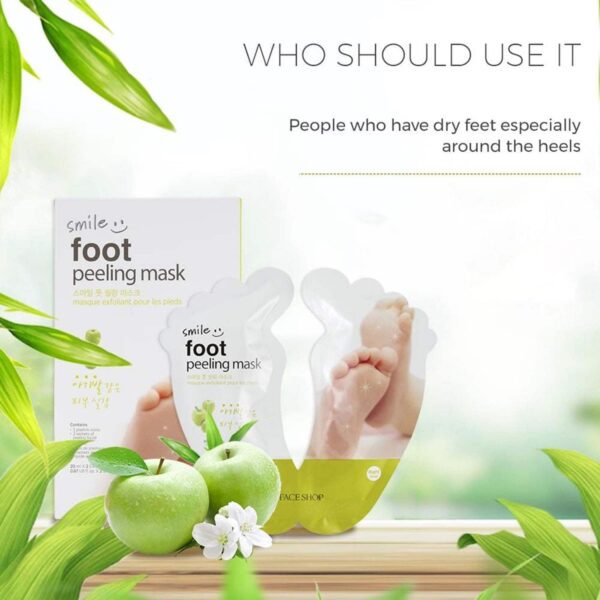 The Face Shop Smile Foot Peeling Mask (40 ml) - The Face Shop