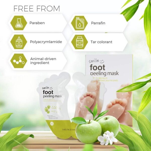 The Face Shop Smile Foot Peeling Mask (40 ml) - The Face Shop