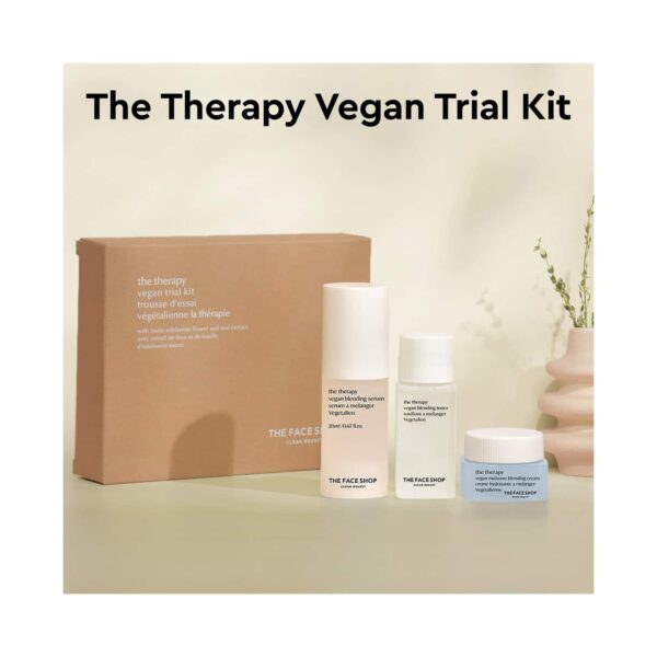 The Face Shop The Therapy Vegan Trial Kit - (2 pcs) - The Face Shop